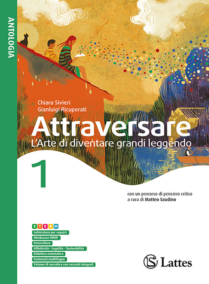 Copertina del libro di testo  Attraversare